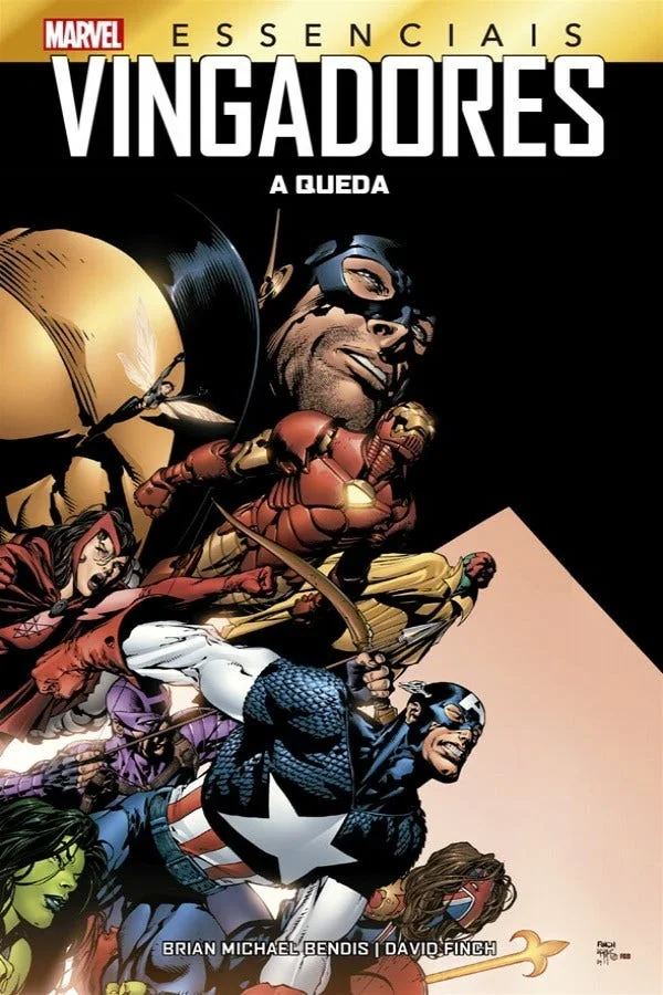 Capa de Vingadores: A Queda