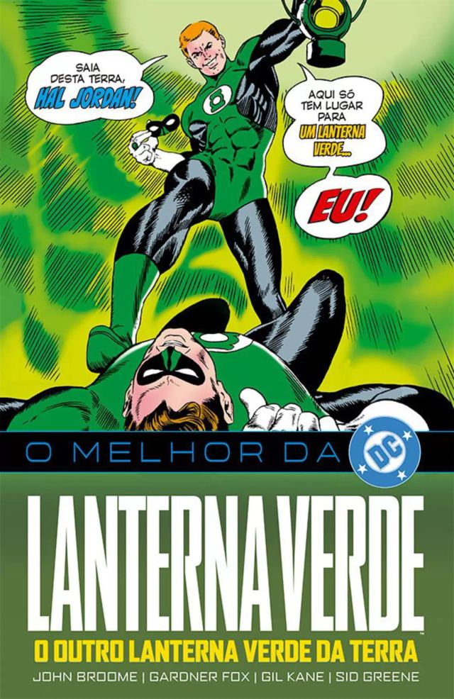 Capa de O Melhor Da DC - Lanterna Verde: O Outro Lanterna Verde Da Terra