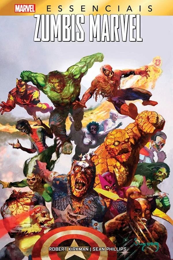 Capa de Zumbis Marvel (Marvel Essenciais)