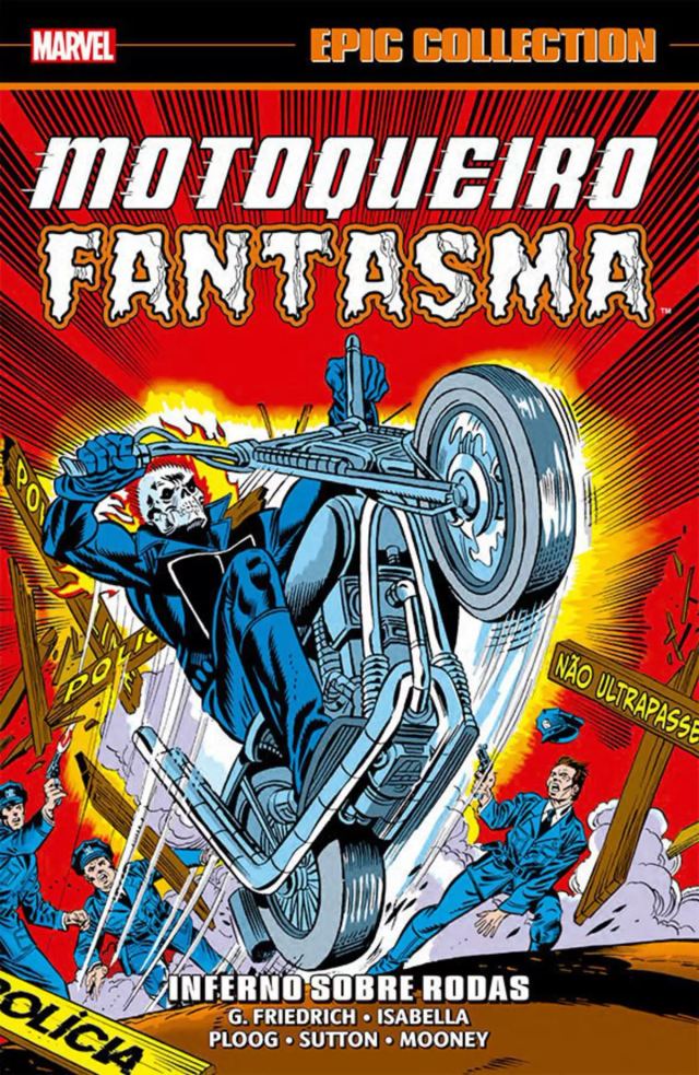 Capa de Motoqueiro Fantasma: Inferno Sobre Rodas (Epic Collecrtion)