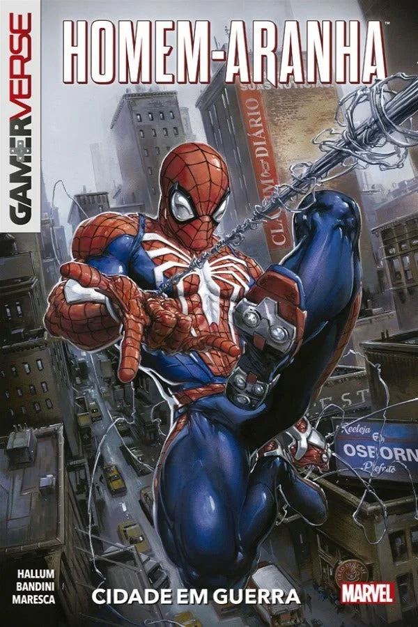 Capa de Homem-Aranha Vol. 1: Cidade Em Guerra