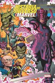 Capa de A História Do Universo Marvel