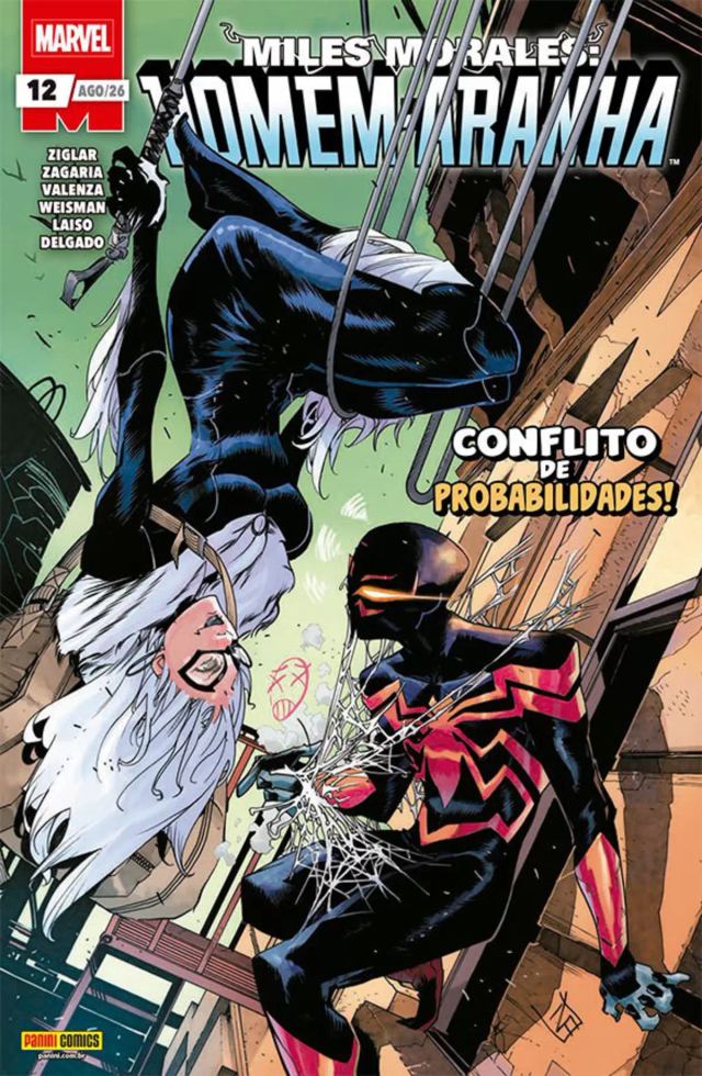 Capa de Miles Morales: Homem-Aranha (2025) 12