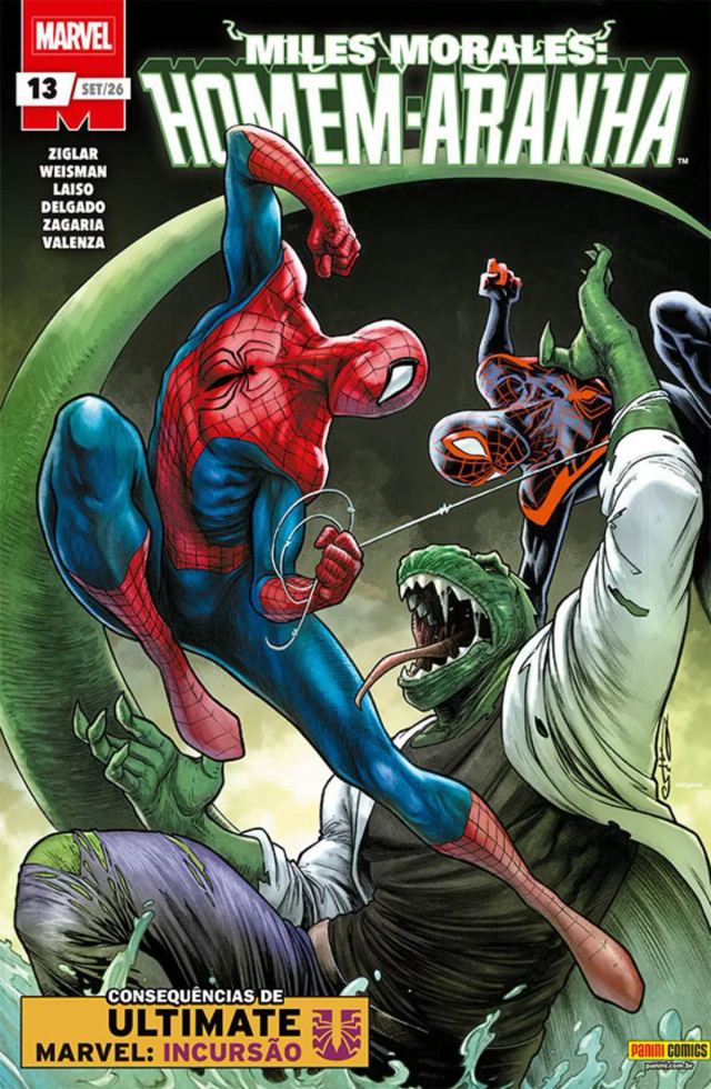 Capa de Miles Morales: Homem-Aranha (2025) 13