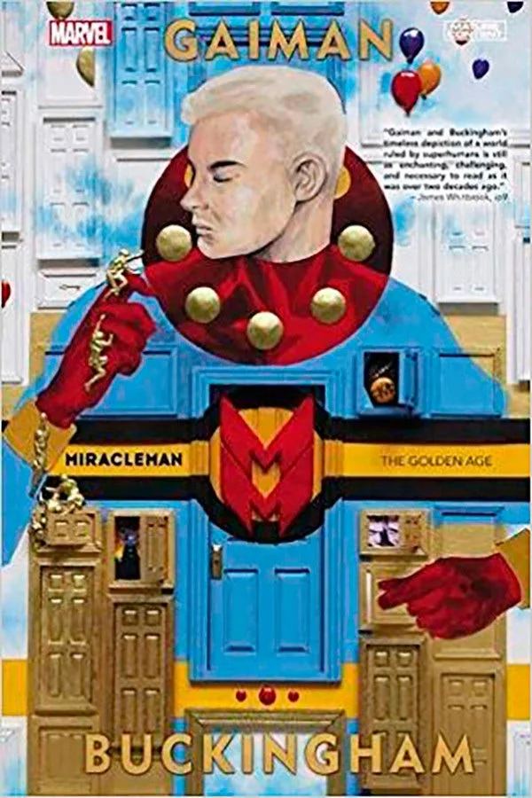 Capa de Miracleman Por Neil Gaiman & Mark Buckingham - Vol. 1