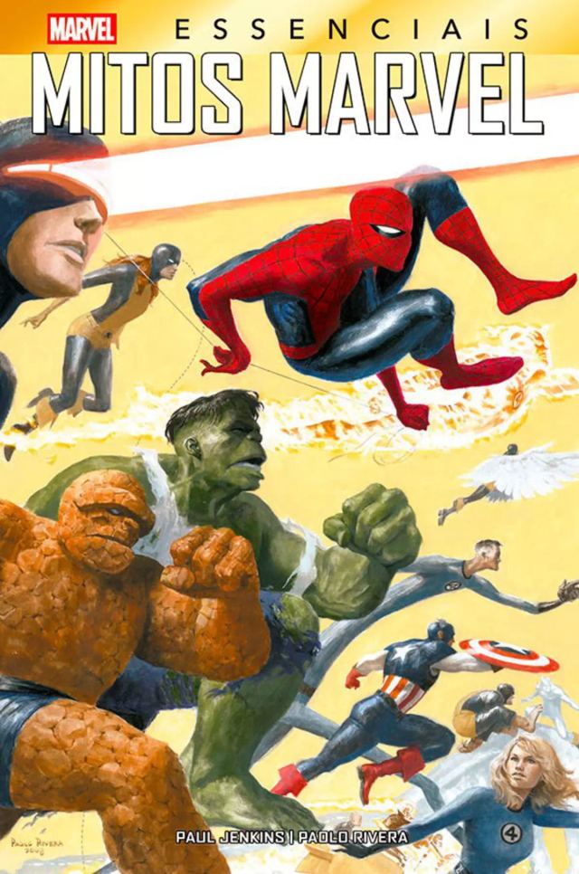 Capa de Mitos Marvel (Marvel Essenciais)