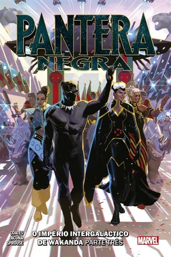 Capa de Pantera Negra: Império Intergaláctico De Wakanda Vol. 3