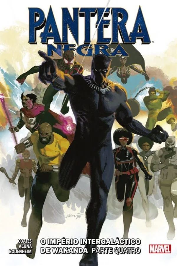 Capa de Pantera Negra: Império Intergaláctico De Wakanda Vol. 4