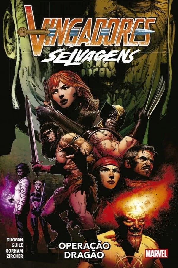 Capa de Vingadores Selvagens Vol. 3