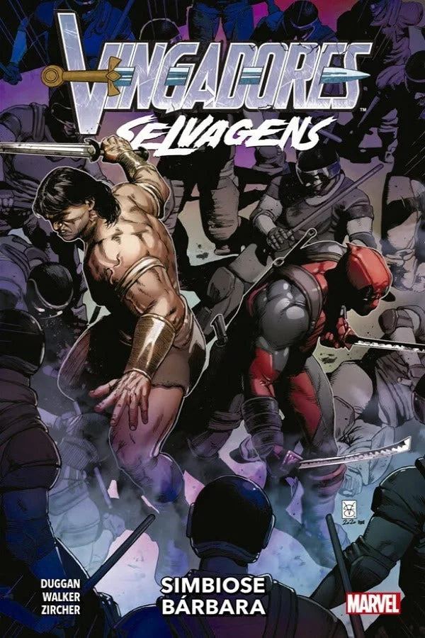 Capa de Vingadores Selvagens Vol. 4
