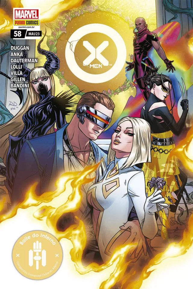 Capa de X-Men Vol. 58