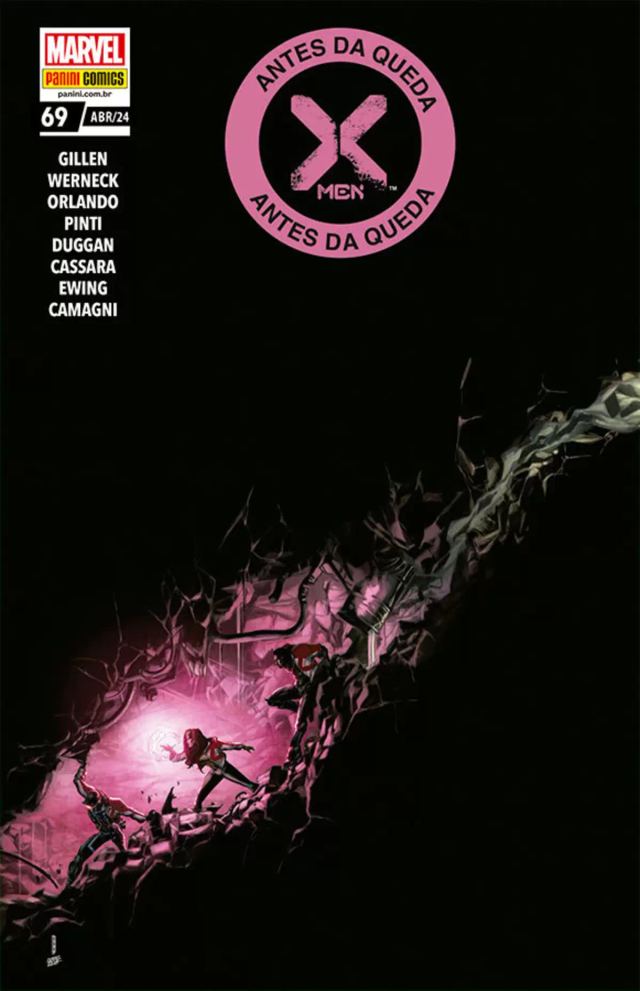 Capa de X-Men Vol. 69