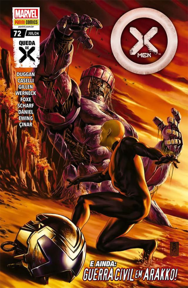 Capa de X-Men Vol. 72