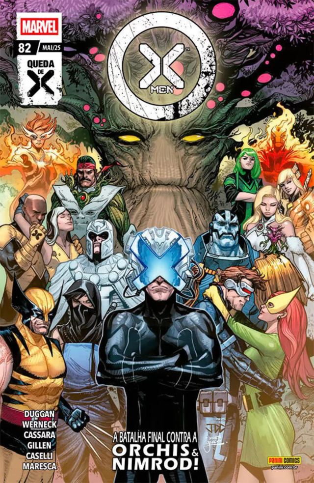 Capa de X-Men Vol. 82