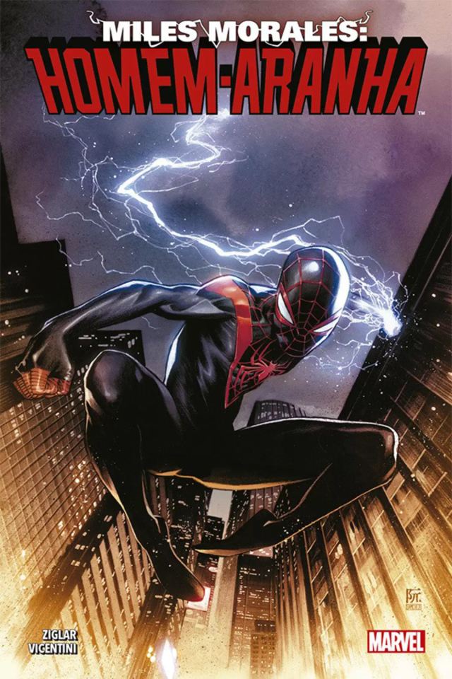 Capa de Miles Morales: Homem-Aranha (2023) Vol. 1