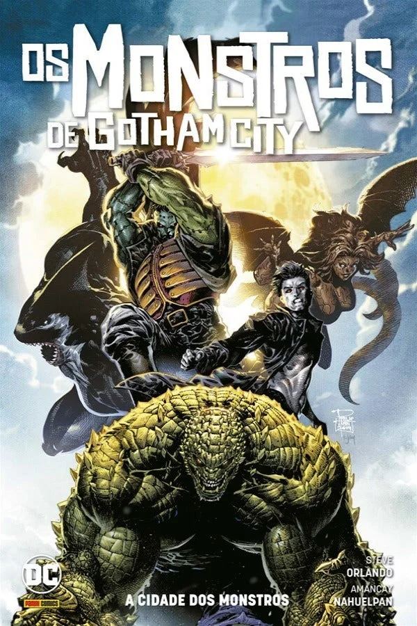 Capa de Os Monstros De Gotham City