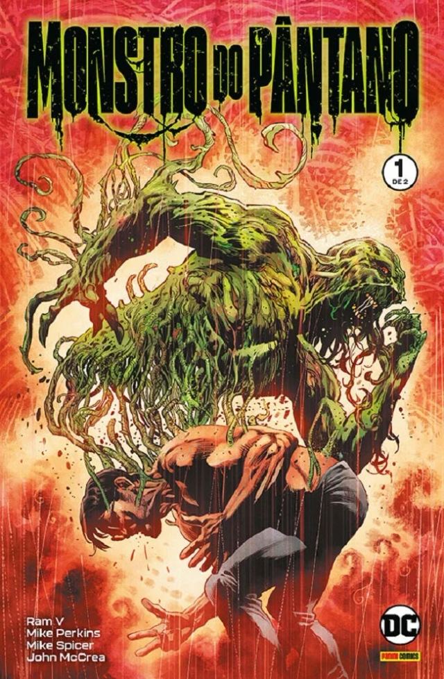 Capa de Monstro Do Pântano Vol. 1 (de 2)