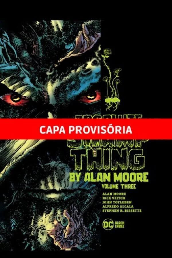 Capa de Monstro Do Pântano Por Alan Moore Vol. 3 - Edição Absoluta