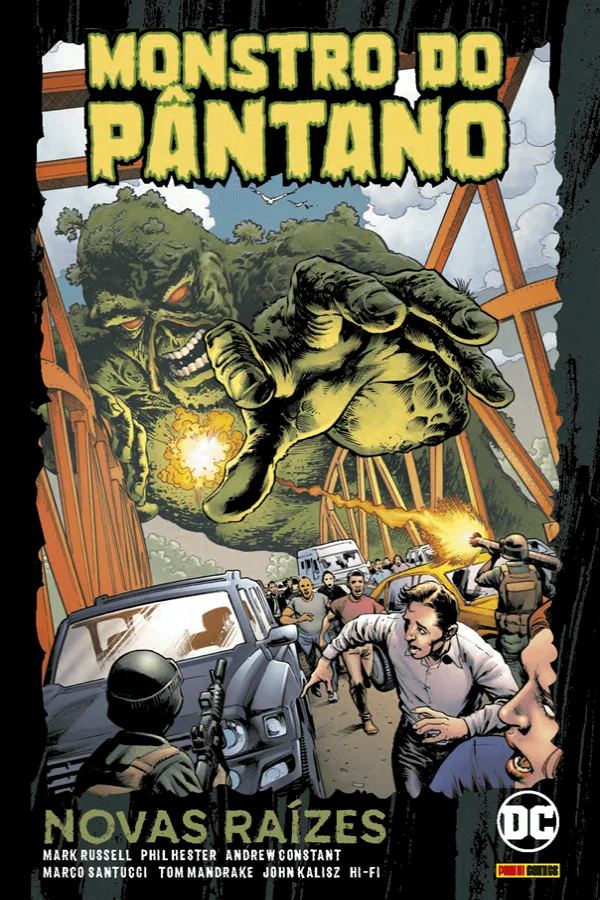 Capa de Monstro Do Pântano: Novas Raízes