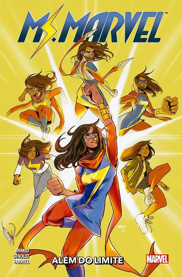 Capa de Ms. Marvel: Além Do Limite