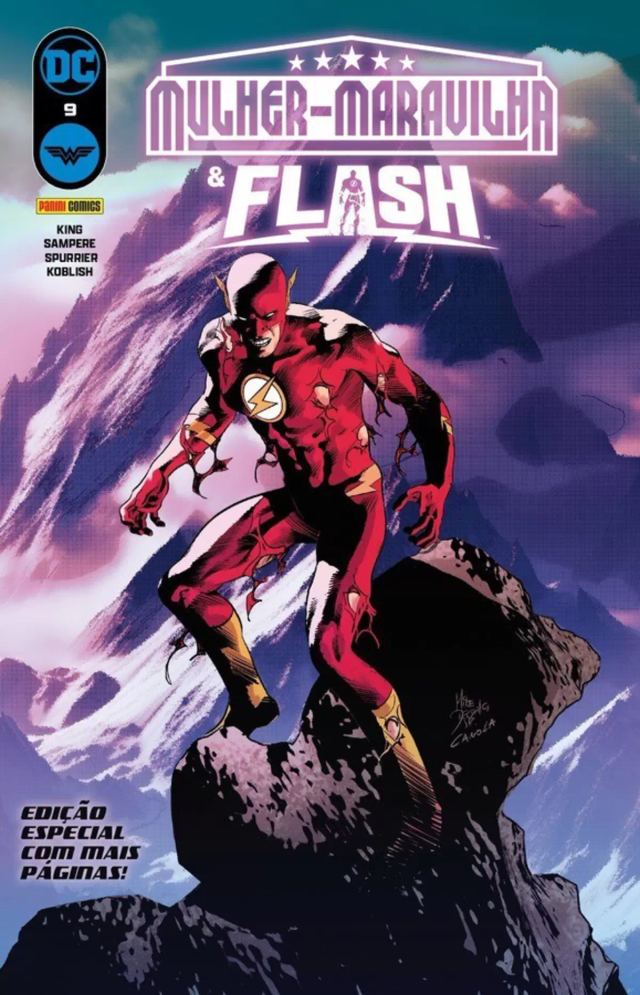 Capa de Mulher-Maravilha/Flash 09