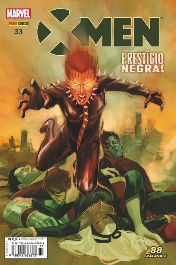 Capa de X-Men (2017) Vol. 33