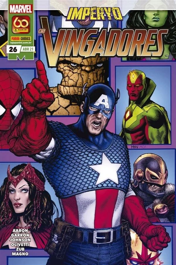 Capa de Os Vingadores (2019) Vol. 26