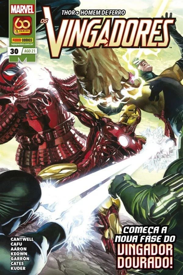 Capa de Os Vingadores (2019) Vol. 30