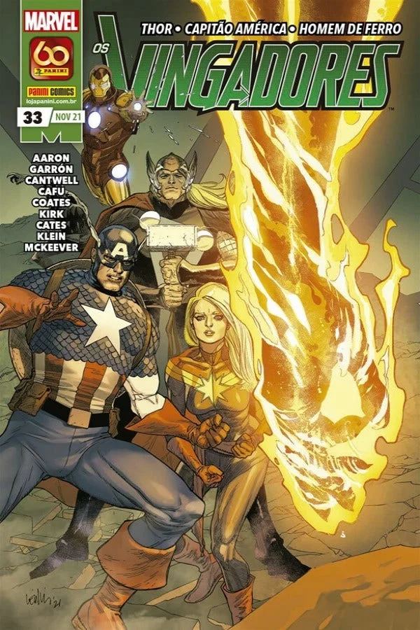 Capa de Os Vingadores (2019) Vol. 33