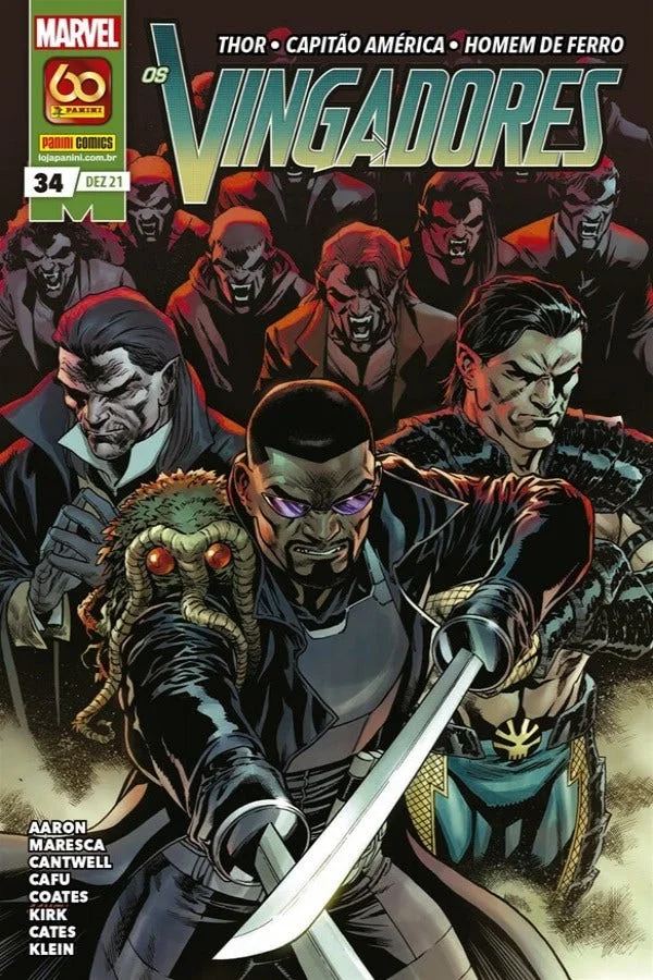 Capa de Os Vingadores (2019) Vol. 34