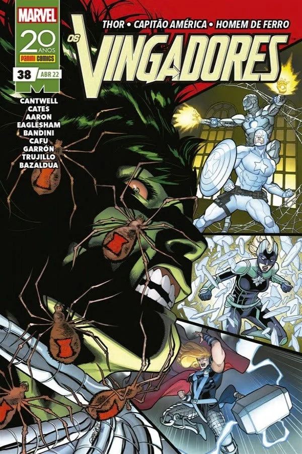 Capa de Os Vingadores Vol. 38