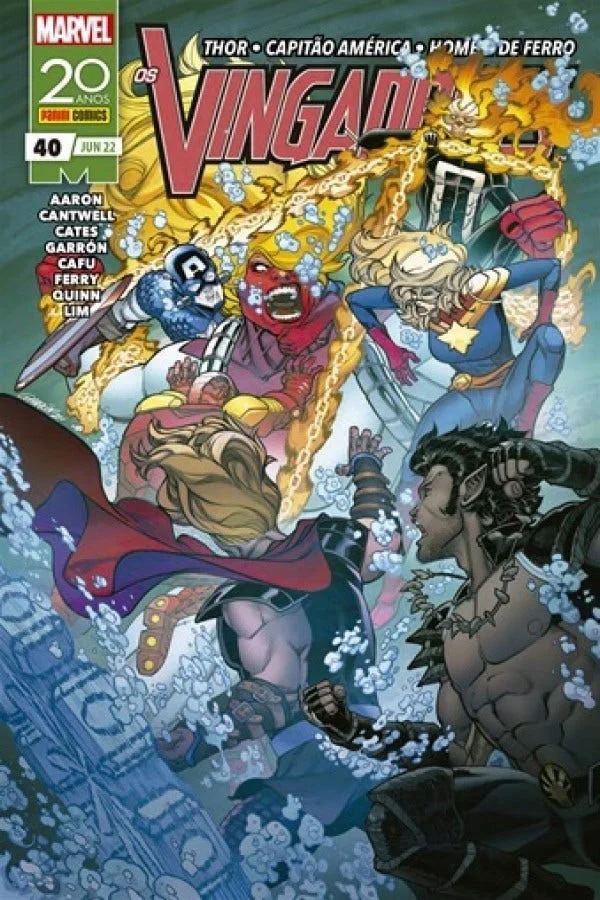 Capa de Os Vingadores Vol. 40