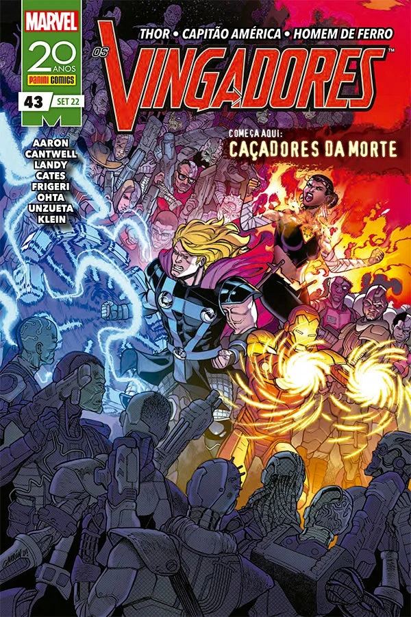 Capa de Os Vingadores Vol. 43