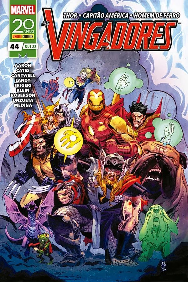 Capa de Os Vingadores Vol. 44