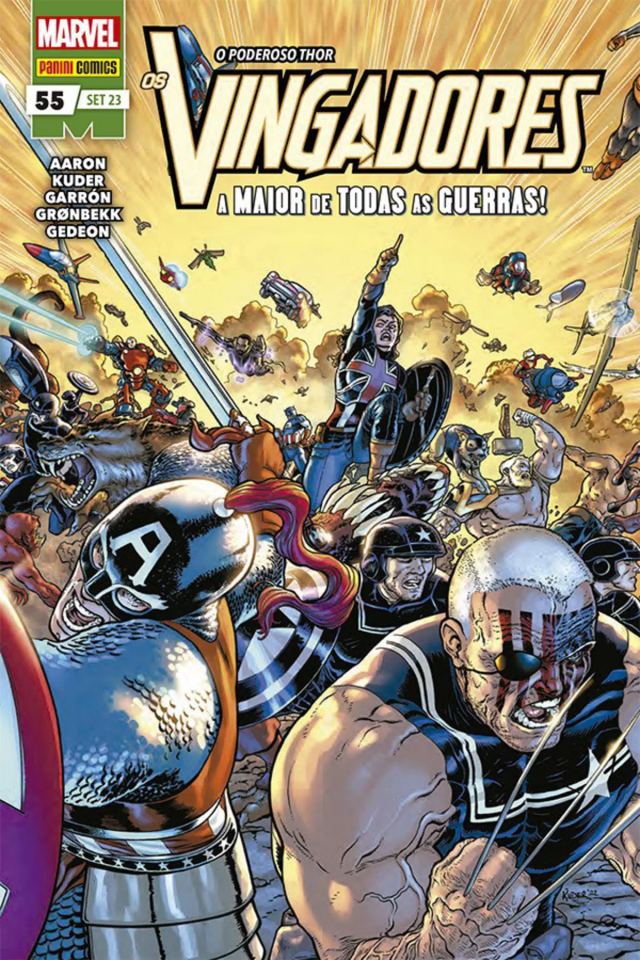 Capa de Os Vingadores Vol. 55