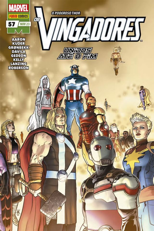 Capa de Os Vingadores Vol. 57