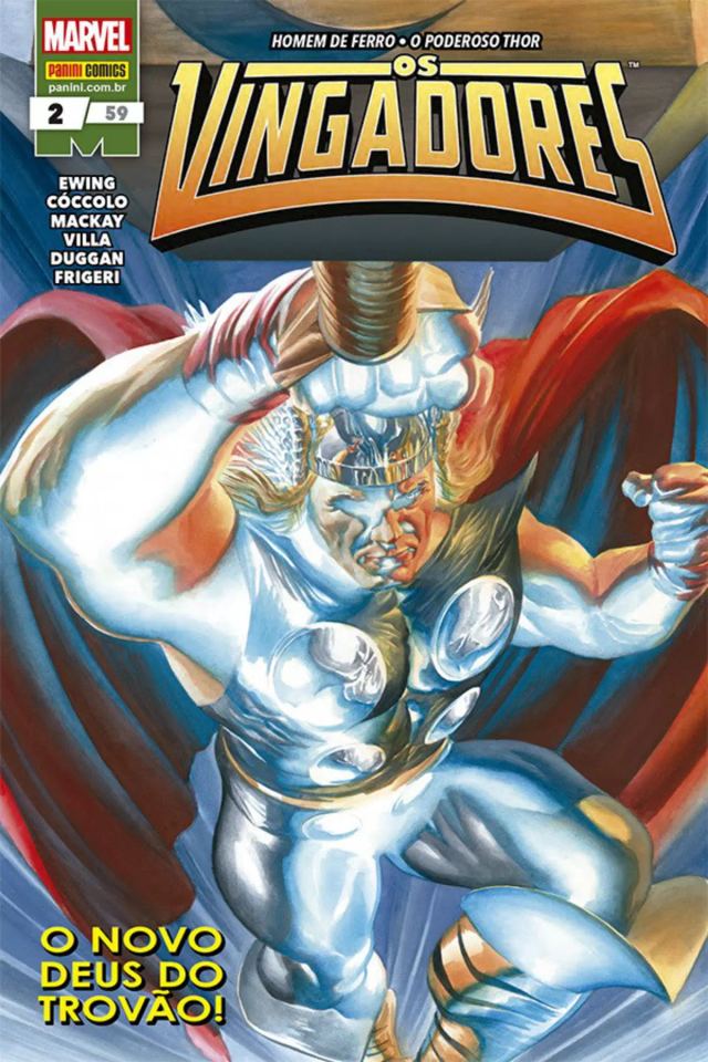Capa de Os Vingadores 02/59