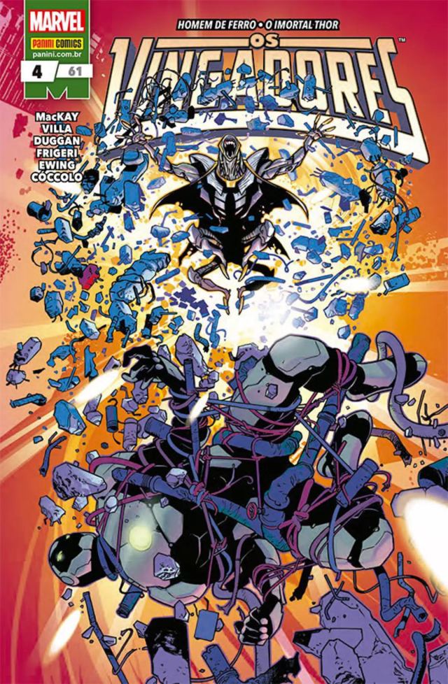 Capa de Os Vingadores 04/61