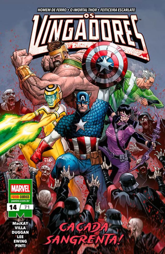 Capa de Os Vingadores 14/71