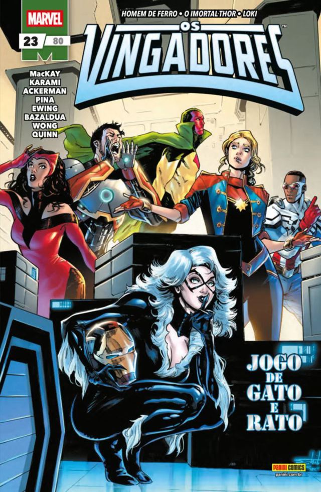 Capa de Os Vingadores 23/80