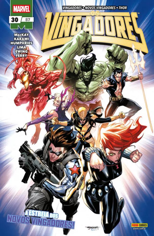 Capa de Os Vingadores 30/87