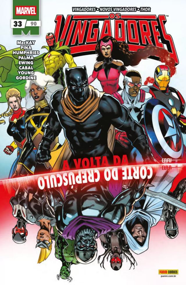 Capa de Os Vingadores 33/90