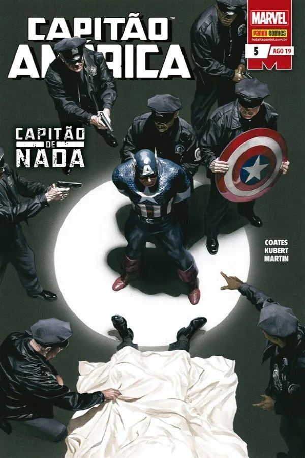 Capa de Capitão América (2019) Vol. 5