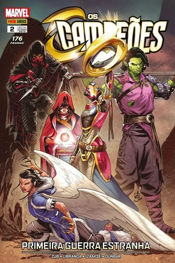 Capa de Os Campeões Vol. 2