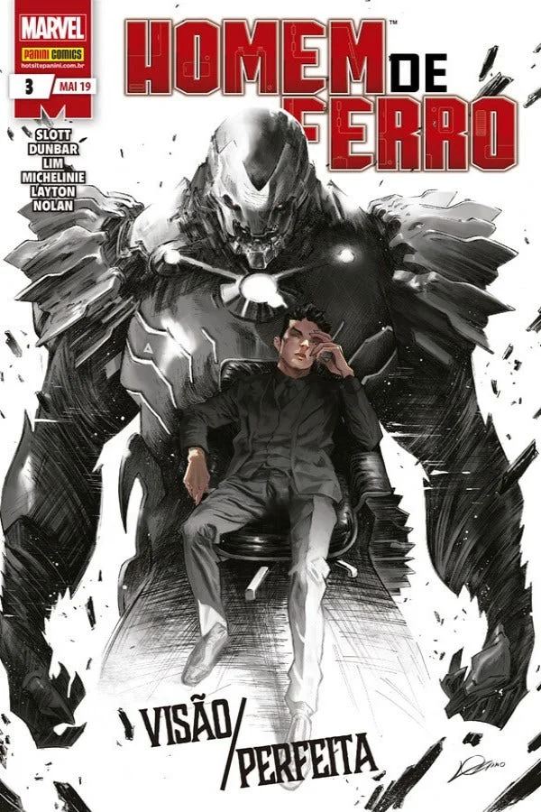 Capa de Homem De Ferro (2019) Vol. 3