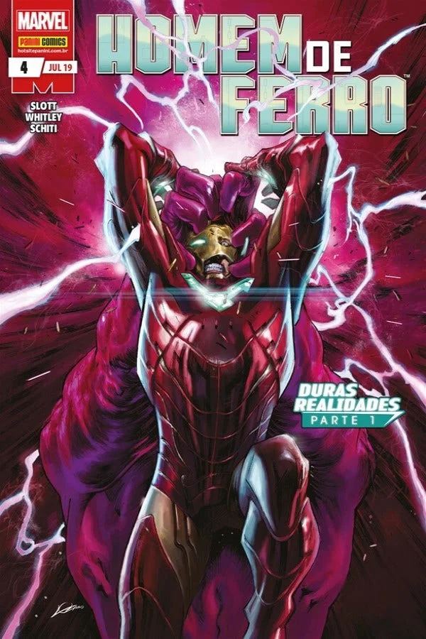 Capa de Homem De Ferro (2019) Vol. 4
