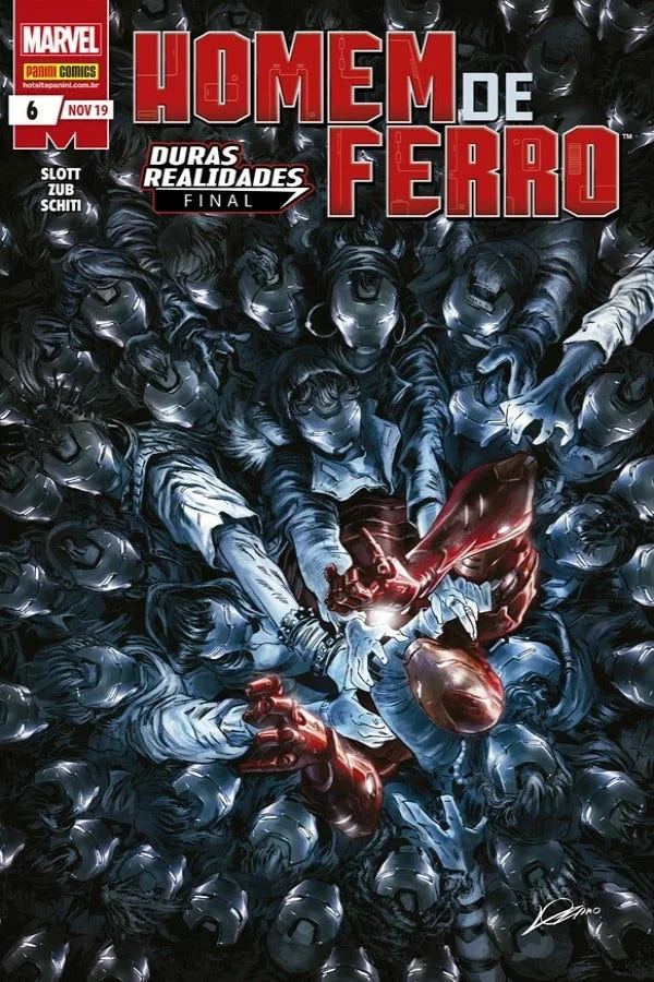 Capa de Homem De Ferro (2019) Vol. 6