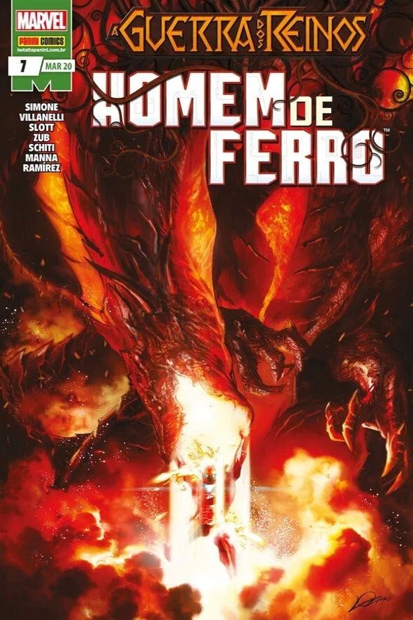 Capa de Homem De Ferro (2019) Vol. 7