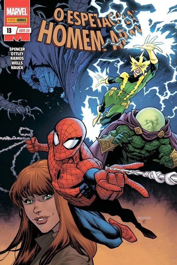 Capa de O Espetacular Homem-Aranha (2019) Vol. 13