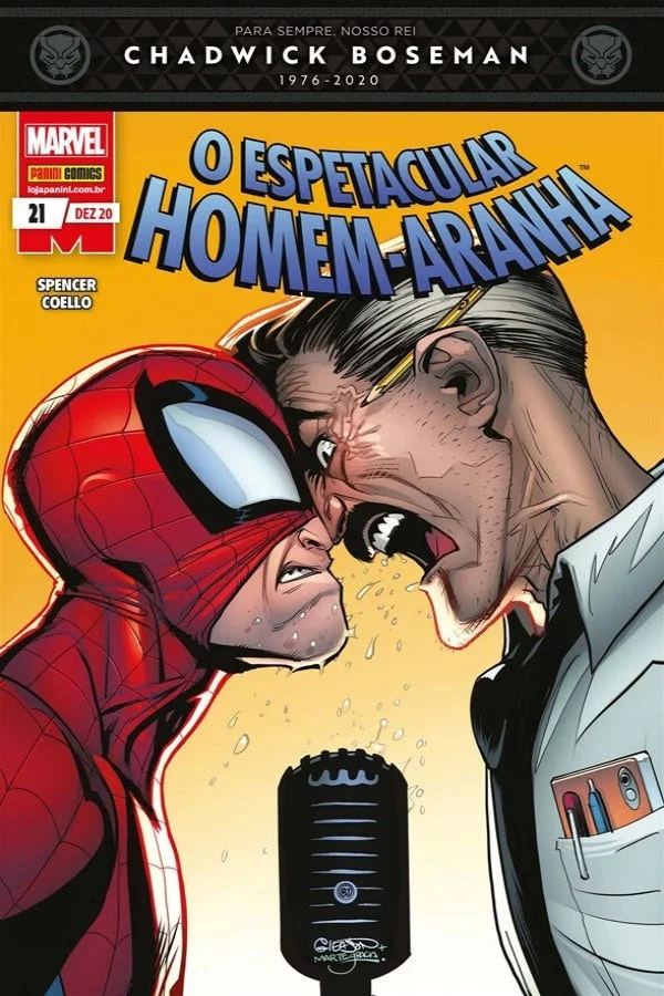Capa de O Espetacular Homem-Aranha (2019) Vol. 21